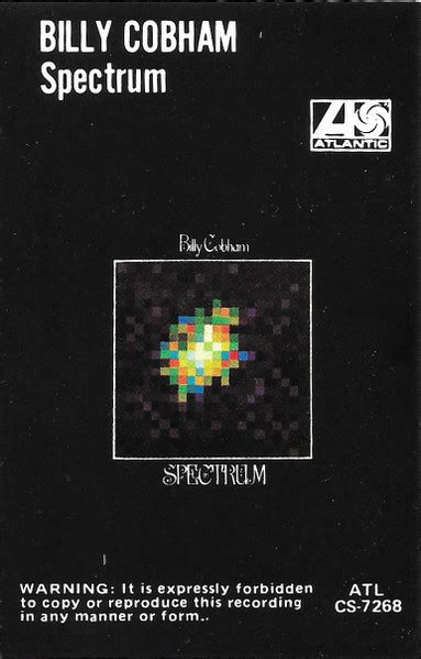 Billy Cobham – Spectrum (Cassette) - Discogs