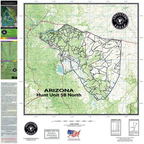 AZ Hunting Unit Map | AZ Hunt Unit Map | ADVENTURE iDIAZ