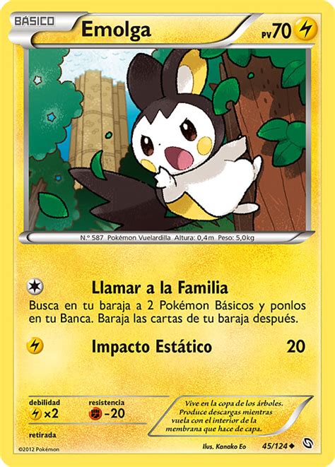 Emolga Dragones Majestuosos Tcg Wikidex La Enciclopedia Pokémon