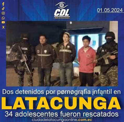 Dos Detenidos Por P Rn Gr F A Nf Ntil En Latacunga Adolescentes