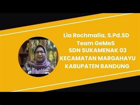 Tantangan Literasi Bulan Maret Review Sajak Sdn Sukamenak Youtube