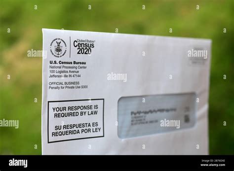 Census 2020 Mailing Hi Res Stock Photography And Images Alamy