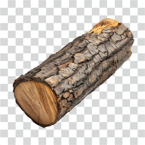 Premium PSD Psd Wood Log Isolated On Transparent Background