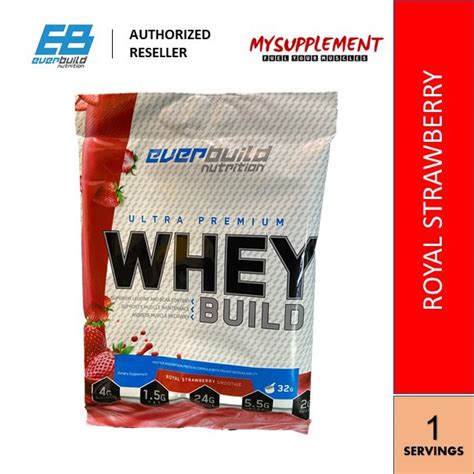 Everbuild Nutrition Ultra Premium Whey Build Sachet Shopee Malaysia