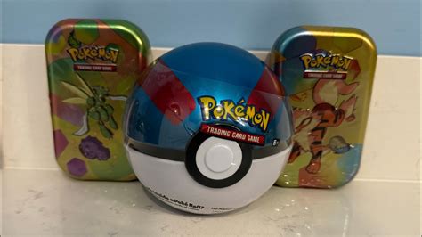 Samsclub Exclusive Pokemon 151 Tin And Pokeball Unboxing Youtube