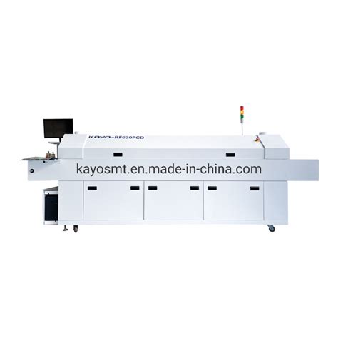 Hot Air Smt Reflow Oven Heating Zones Reflow Soldering Oven For Pcb Mounting Machine Pcb