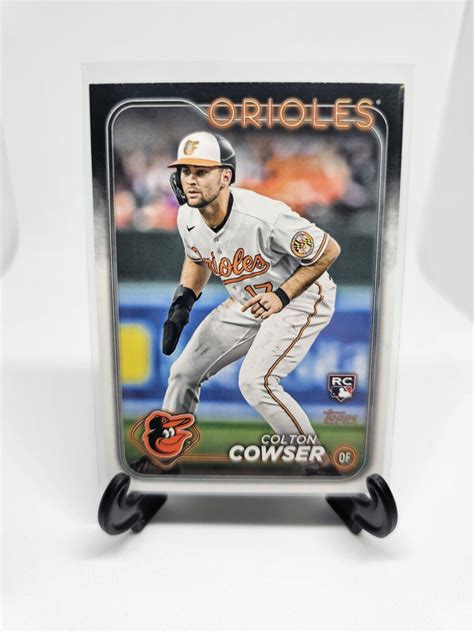 2024 Topps Series 1 Colton Cowser 257 Rc Rookie Baltimore Orioles Ebay