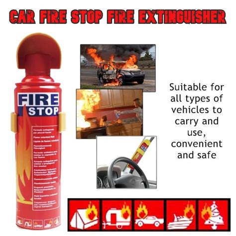 Car Fire Stop Fire Extinguisher For KIA SORENTO Portable Fire Stop