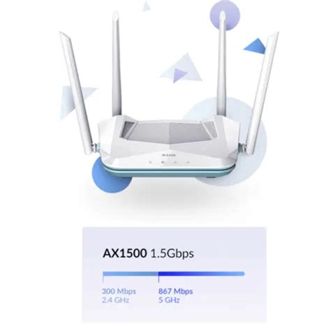 Tecnomas Cl Router D Link R15 Ax1500 Wi Fi 6 Ai Doble Banda