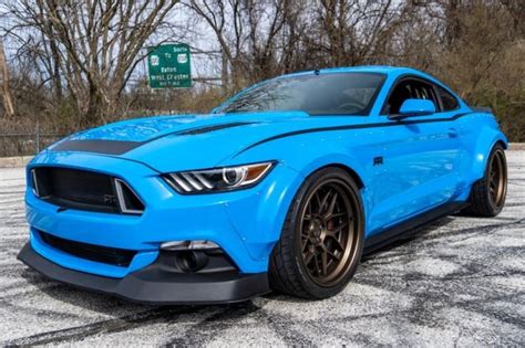 For Sale Ford Mustang Gt Rtr Coupe Blue Modified