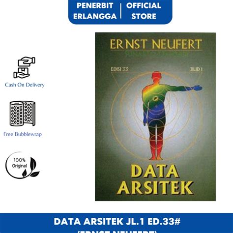 Jual Diskon Buku Erlangga Data Arsitek Jilid Edisi Erlangga Art