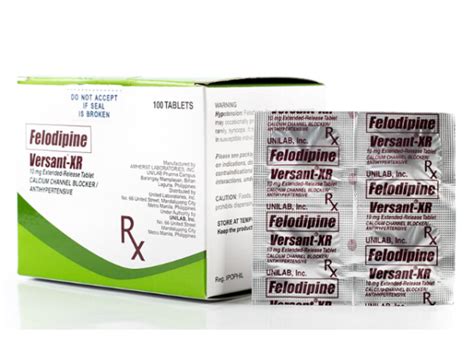 Versant Xr Felodipine Mg Tablets Think Health