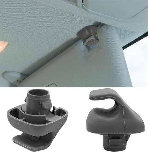 Amazon Gorniloxam 2PCS Gray Sun Visor Support Clip Replacement