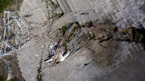 Puerto Rico Iconic Arecibo Observatory Telescope Collapses BBC News