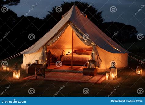 Reise Camping Light Zelt Urlaub Leinwand Glanz Luxus Natur Wald