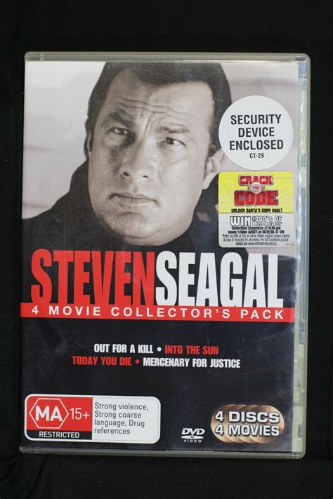 Steven Seagal 4 Movie Collectors Pack Rare R 4 Preowned D600 Ebay