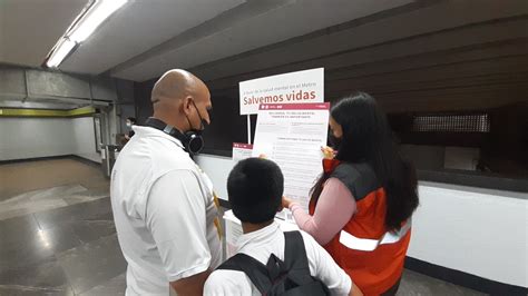 Mantiene Metro módulos itinerantes a favor de la salud mental