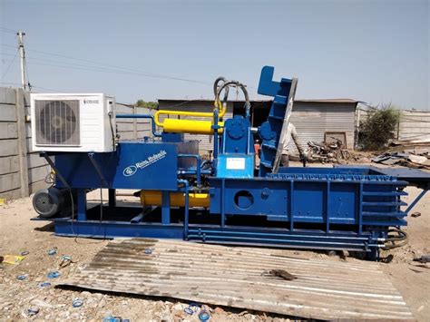 Upto 120 Ton Mild Steel Triple Action Scrap Baling Press Mini Jumbo