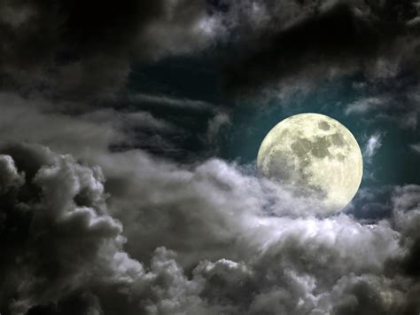 Full Moon Night Sky Moonlight HD desktop wallpaper : Widescreen : High Definition : Fullscreen