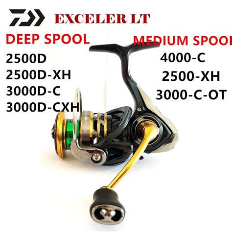 Daiwa Exceler Lt Xh C Ot C Medium Spool D