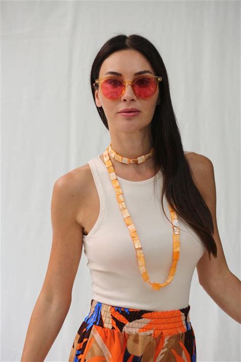 Nude Bisiklet Yaka Likralı Atlet