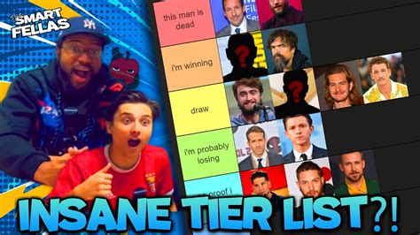 Insane Tier List Rankings With The Smart Fellas YouTube