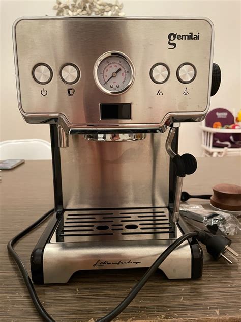 Gemilai Espresso Machine With Accessories Tv Home Appliances