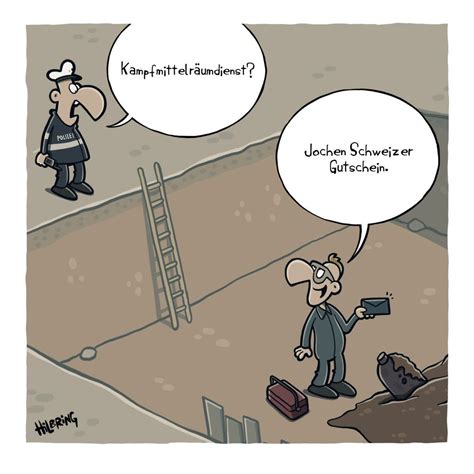 Erlebnis Gutschein Verschenken Oli Hilbring Cartoon