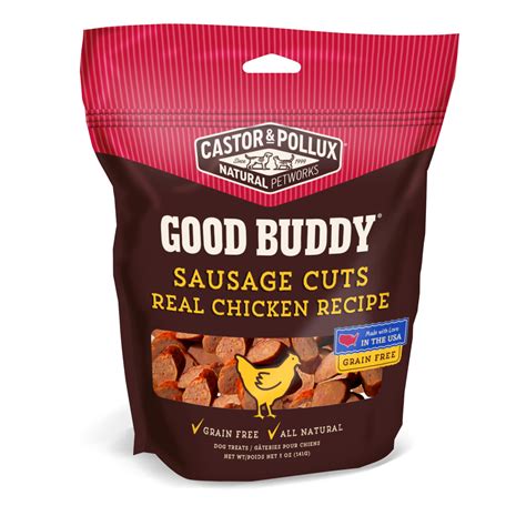 Castor Pollux Good Buddy Hyz Sausage Cuts Real Chicken Recipe Grain