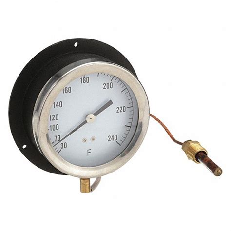 Analog Panel Mount Thermometer Grainger