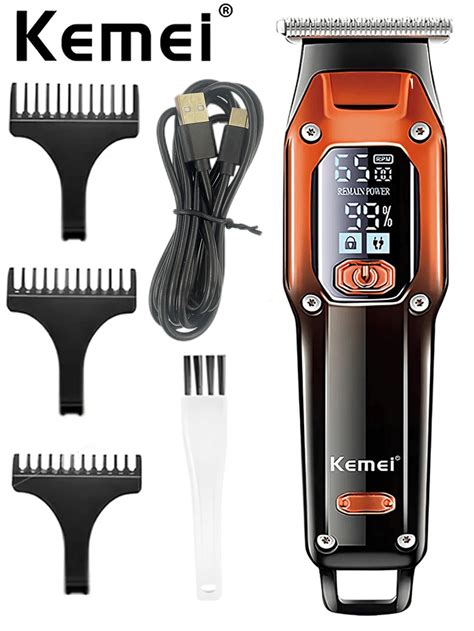 Kemei Tondeuse Cheveux Usb Professionelle Et De Haute Qualit En