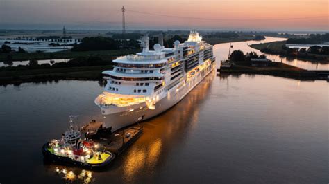 Innovative Silver Nova Cruise Ship Reaches the Sea