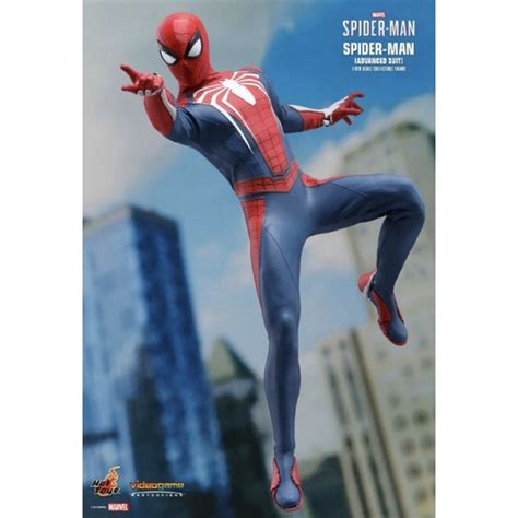 Hot Toys VGM Marvel S Spider Man Th Scale Spider Man Advanced Suit Collectible
