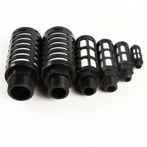 Psl Male Thread Pneumatic Plastic Silencer For Valve Sound Noise