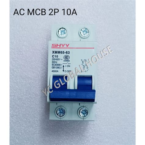 Shyy Ac Mcb Circuit Breaker For Solar Photovoltaic Ready Stock In