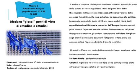 Cittadinanza Europea Istituto Comprensivo Modena Ppt Scaricare