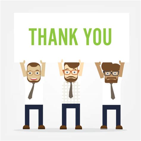 30 Businessman Hands Holding Thank You Sign Vector Stock Illustrations Royalty Free Vector