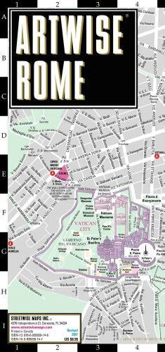 Artwise Rome Museum Map - Laminated Museum Map of Rome, Italy | Wide ...