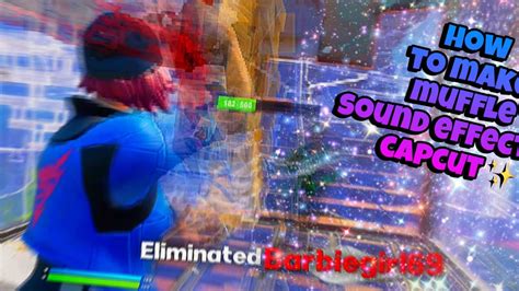 Tutorial How To Make This Muffle Sound Effect On Capcut 🎵 Youtube