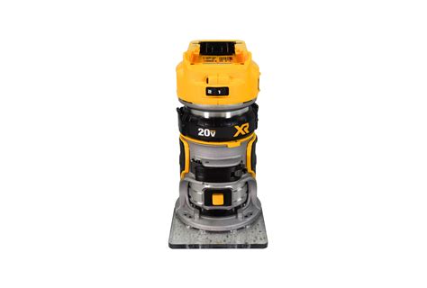 Dewalt 20v Cordless Power Compact Router Dcw600b With Fixed Base And Palm Motor Brake Tool