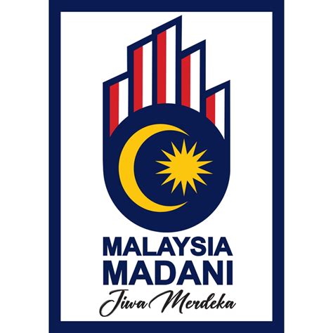 PROMO Poster A4 15pcs Malaysia Madani Logo Merdeka 2024 Shopee Malaysia