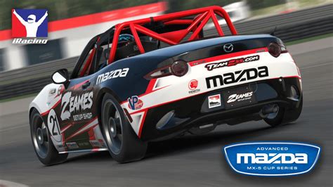 Iracing Advanced Mazda Mx Cup Series Rudskogen P P Youtube