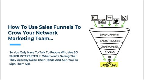 Grow Your Network Marketing Team With Sales Funnel Mlm Sales Funnel