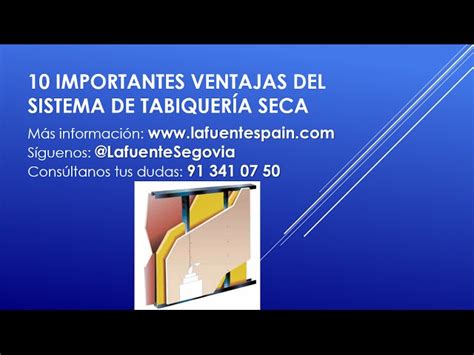 Descubre Las Ventajas De La Tabiquer A Seca Y Por Qu Es La Mejor