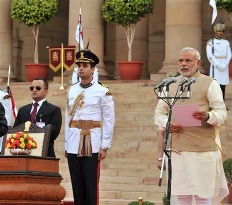 Pm Modis Oath Ceremony Schedule Faqs Date Time Chief Guest And More