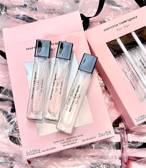 Set 3 Chai Nước Hoa Mini Narciso Rodriguez For Her Edt Dohieuus