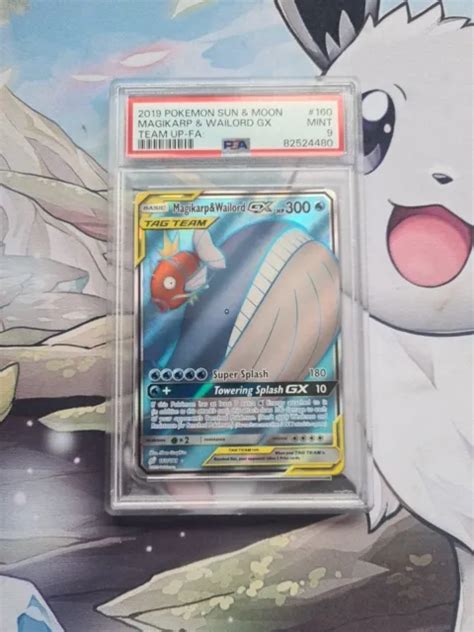 Pok Mon Soleil Lune Magikarp Wailord Gx Team Up Art Full