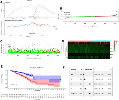 Assessment Of Prognostic Value Of The Arg Signature Model In The Tcga