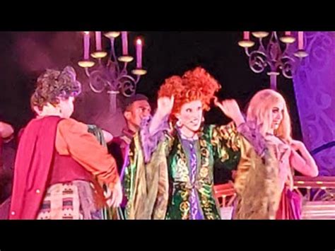 Hocus Pocus Villains Spelltacular Youtube