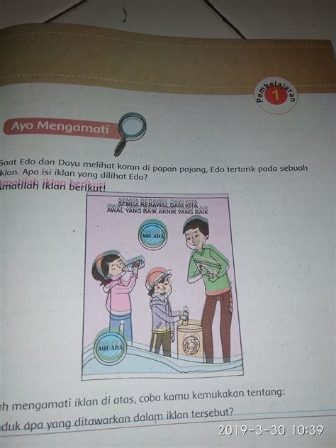 Soal Bahasa Indonesia Kelas 5 Tentang Iklan LEMBAR EDU